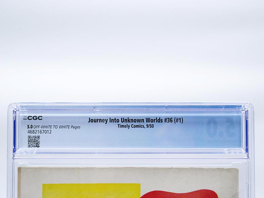 Journey Into Unknown Worlds (Atlas) #36 Cover B CGC 5.0