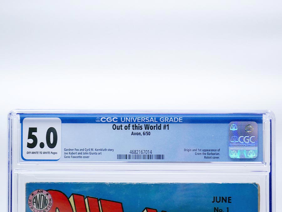 Out Of This World (Avon Comics) #1 Cover C CGC 5.0