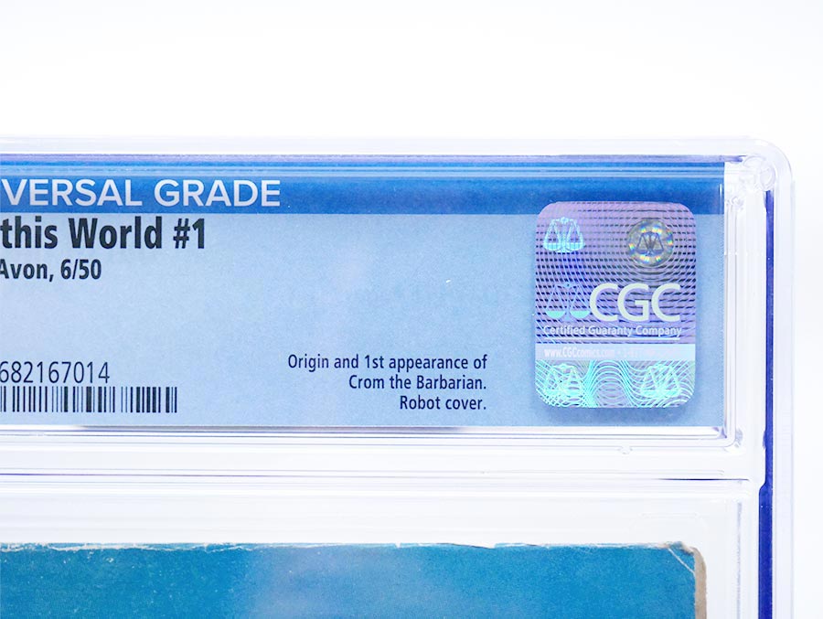 Out Of This World (Avon Comics) #1 Cover C CGC 5.0