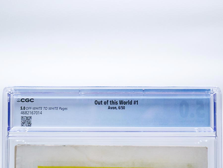 Out Of This World (Avon Comics) #1 Cover C CGC 5.0