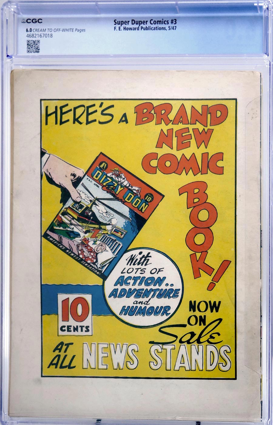 Super Duper Comics #3 Cover B CGC 6.0