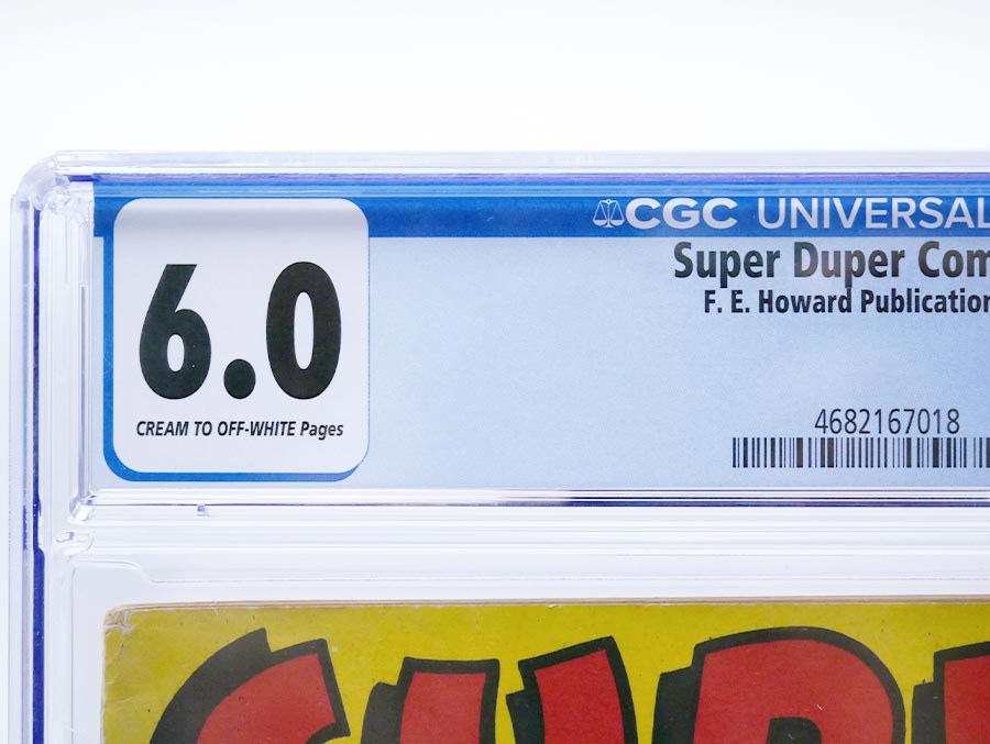 Super Duper Comics #3 Cover B CGC 6.0