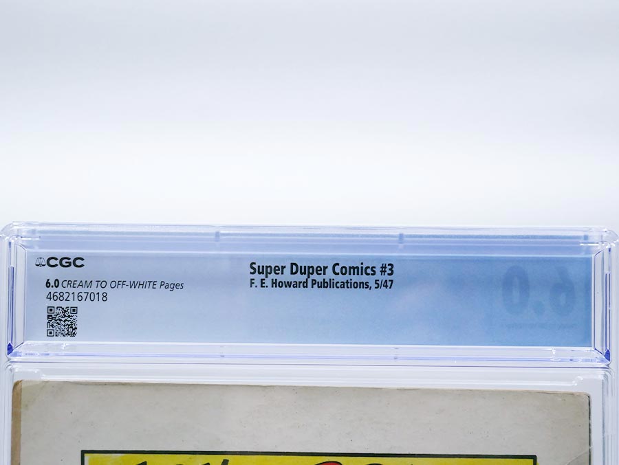 Super Duper Comics #3 Cover B CGC 6.0