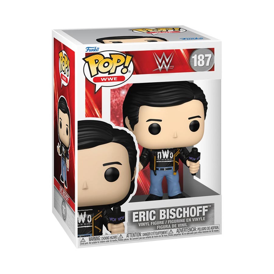 POP WWE WCW Eric Bischoff nWo Vinyl Figure