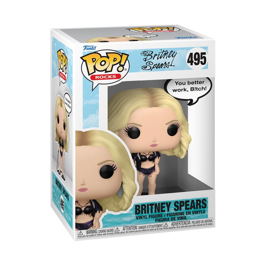 POP Sayings Britney Spears You Better Work Vinyl Figure