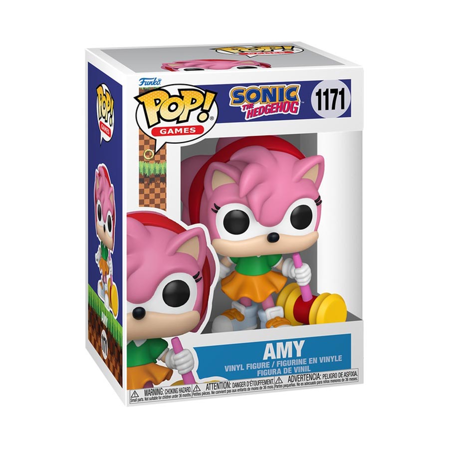 POP Games Sonic The Hedgehog Amy Rose Vinyl Figure