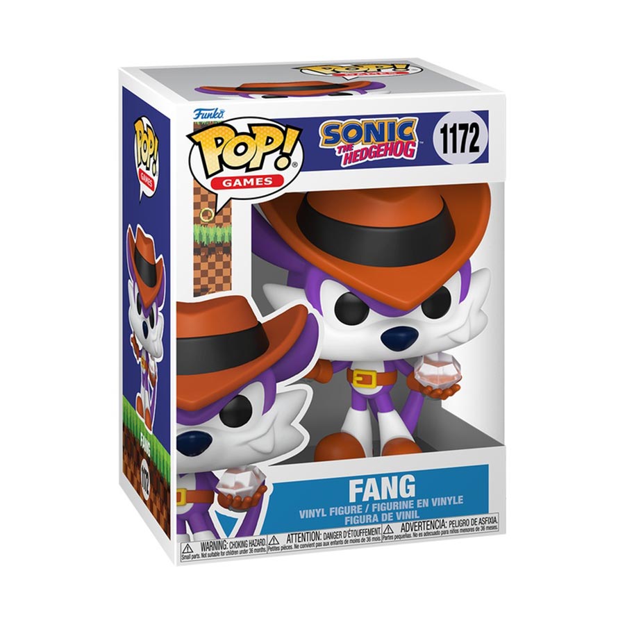 POP Games Sonic The Hedgehog Fang The Hunter Vinyl Figure