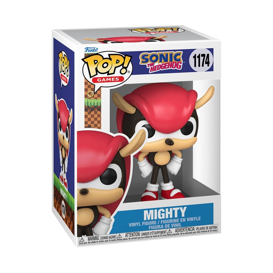 POP Games Sonic The Hedgehog Mighty The Armadillo Vinyl Figure