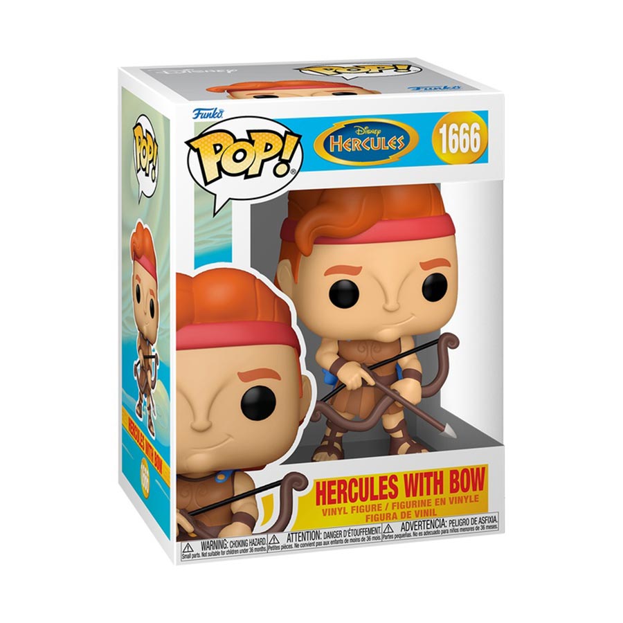 POP Disney Hercules Hercules With Bow Vinyl Figure