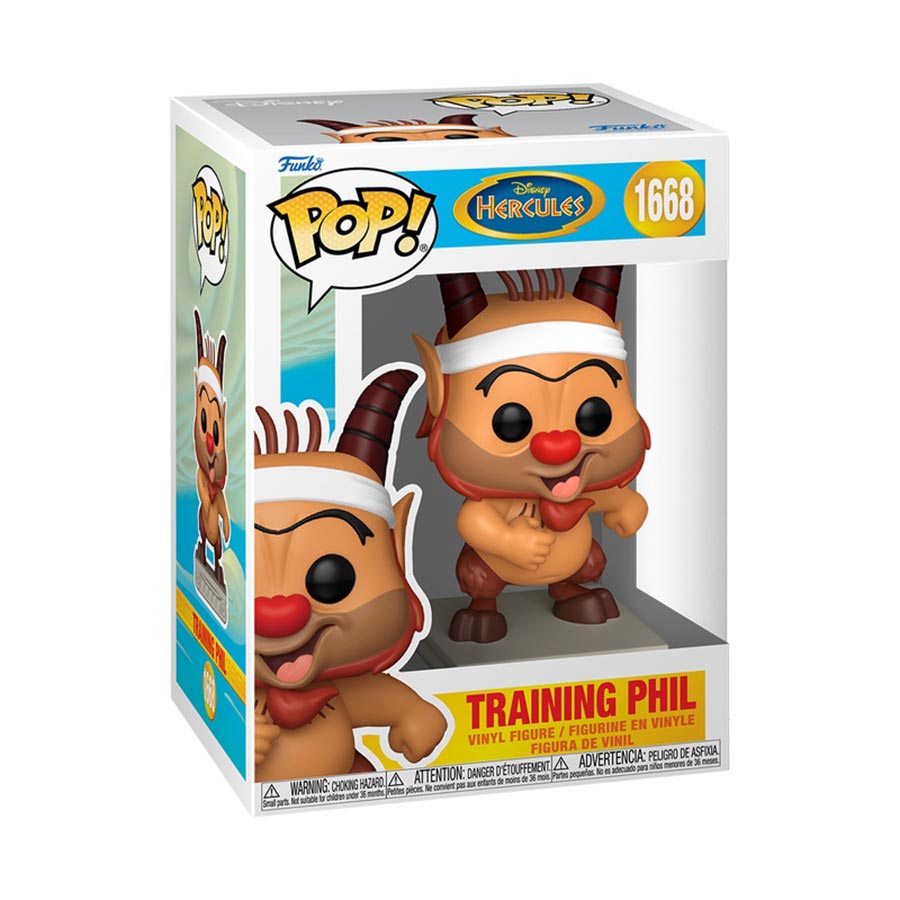 POP Disney Hercules Training Phil Vinyl Figure