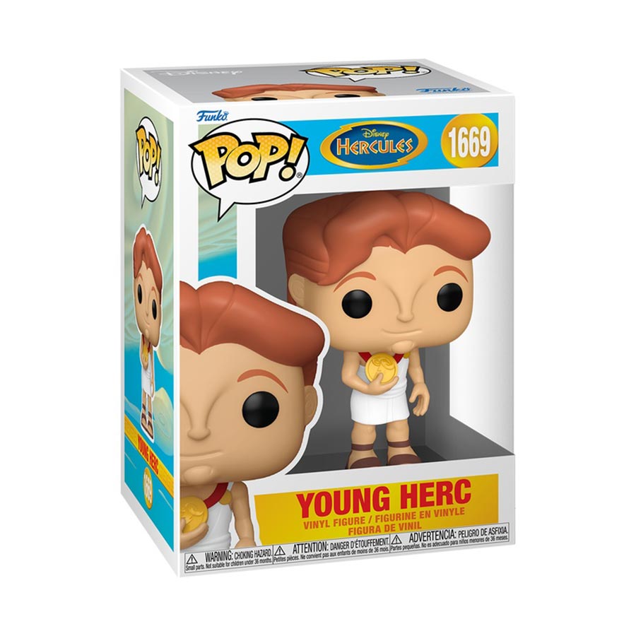POP Disney Hercules Young Hercules Vinyl Figure