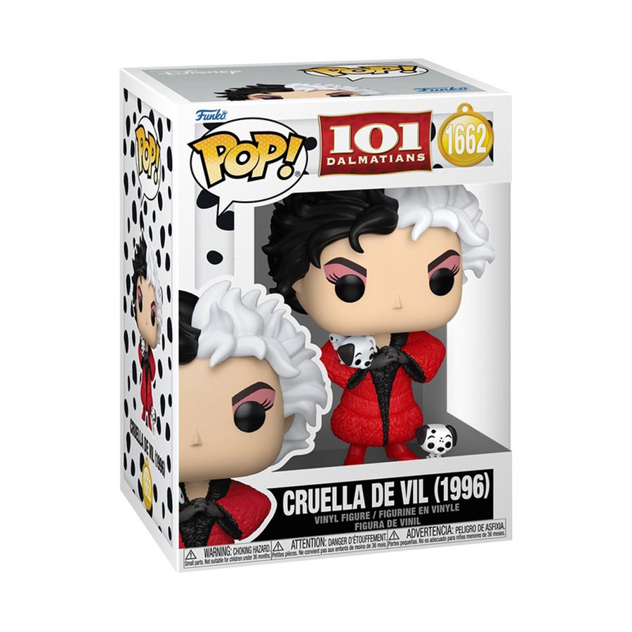 POP Disney 101 Dalmatians Cruella De Vil 1996 Vinyl Figure