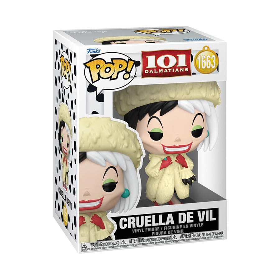 POP Disney 101 Dalmatians Cruella De Vil Classic Vinyl Figure