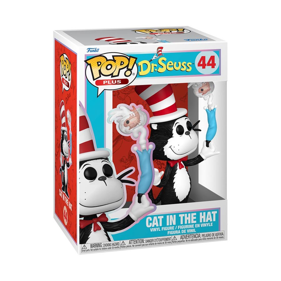 POP Plus Dr Seuss Cat In The Hat Vinyl Figure