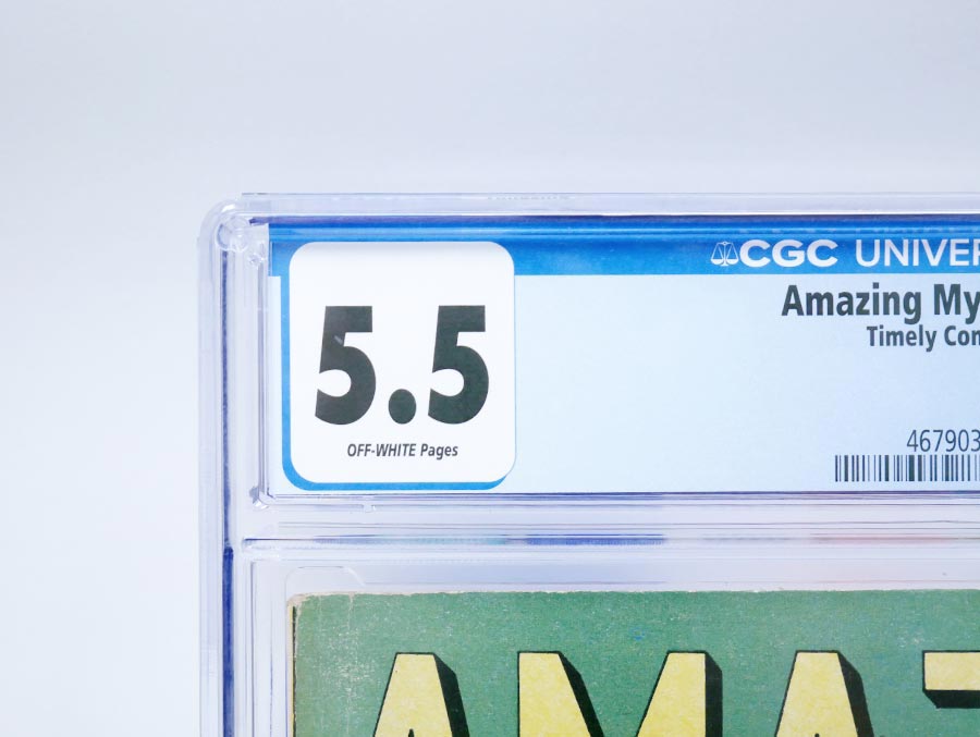 Amazing Mysteries #33 Cover B CGC 5.5