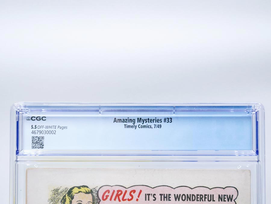 Amazing Mysteries #33 Cover B CGC 5.5