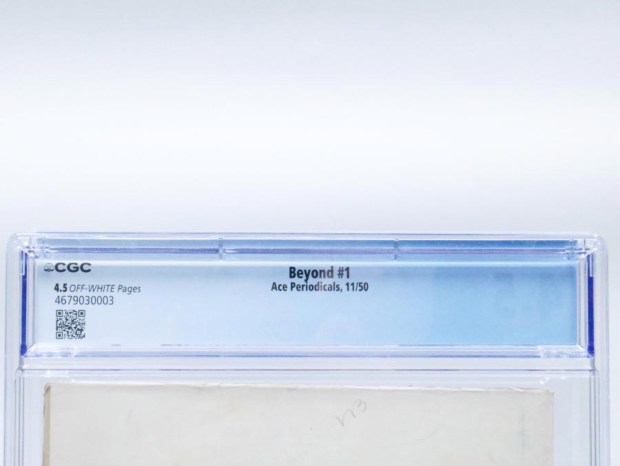 Beyond (Ace Magazines) #1 Cover B CGC 4.5
