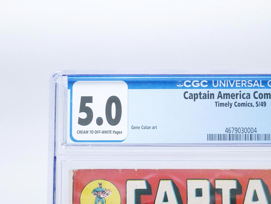 Captain America Comics #72 Cover B CGC 5.0