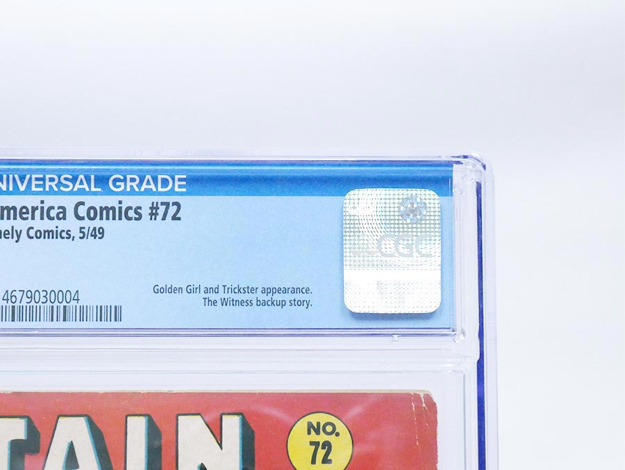Captain America Comics #72 Cover B CGC 5.0