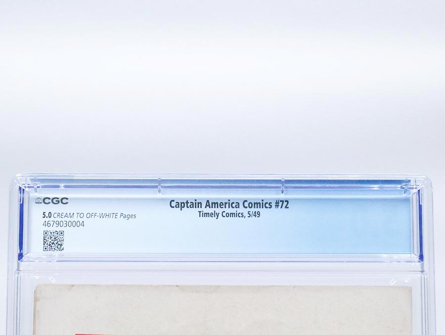 Captain America Comics #72 Cover B CGC 5.0