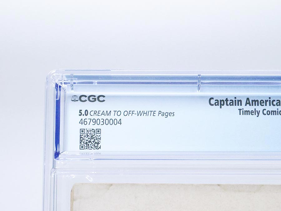 Captain America Comics #72 Cover B CGC 5.0