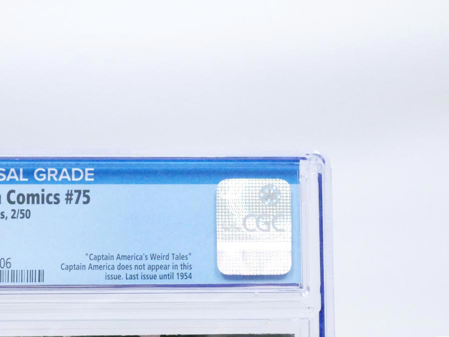 Captain America Comics #75 Cover B CGC 6.0