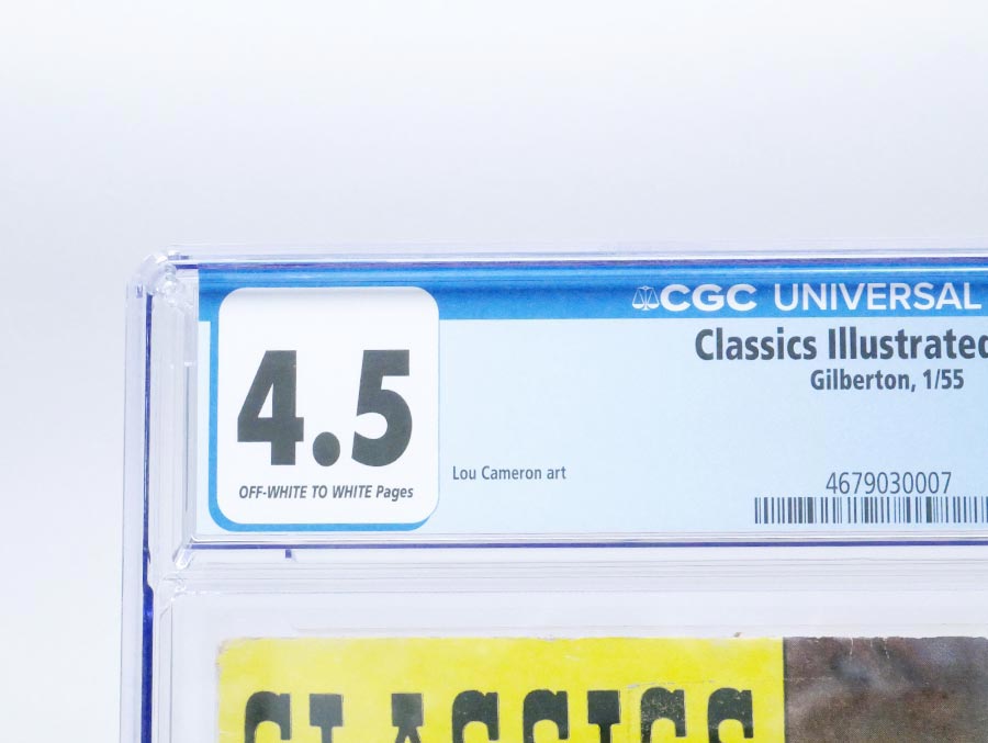 Classic Illustrated Jr #124 War Of The Worlds Cover B CGC 4.5