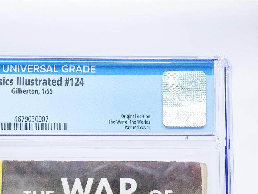 Classic Illustrated Jr #124 War Of The Worlds Cover B CGC 4.5