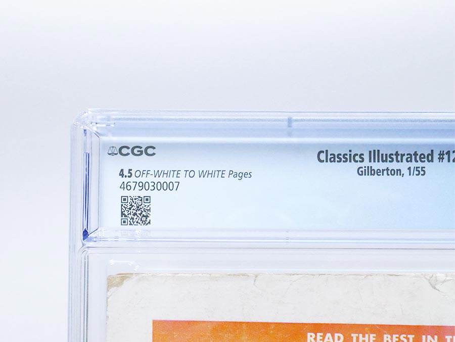 Classic Illustrated Jr #124 War Of The Worlds Cover B CGC 4.5