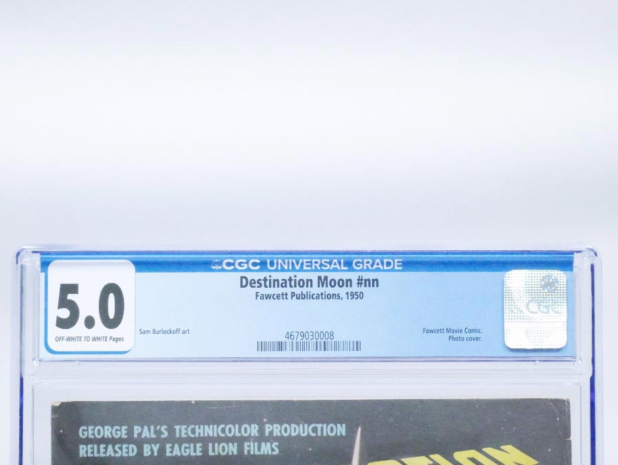Fawcett Movie Comic Destination Moon #1 Cover B CGC 5.0
