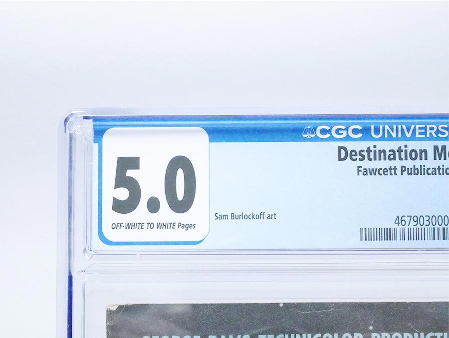 Fawcett Movie Comic Destination Moon #1 Cover B CGC 5.0