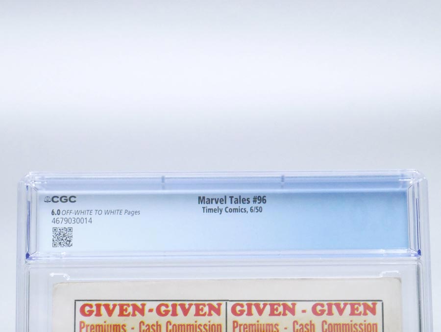 Marvel Tales (Atlas) #96 Cover B CGC 6.0