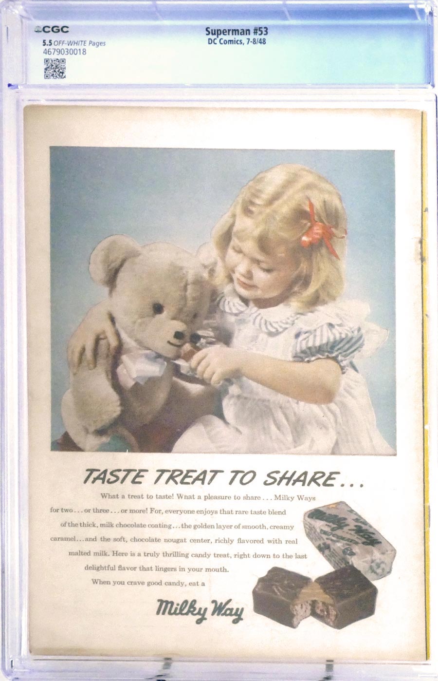 Superman #53 Cover B CGC 5.5