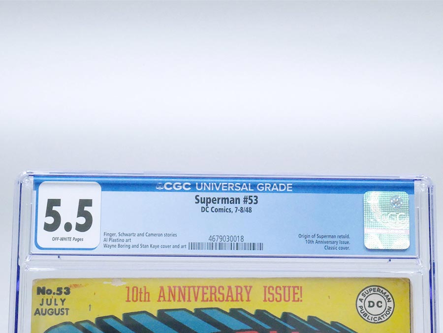 Superman #53 Cover B CGC 5.5