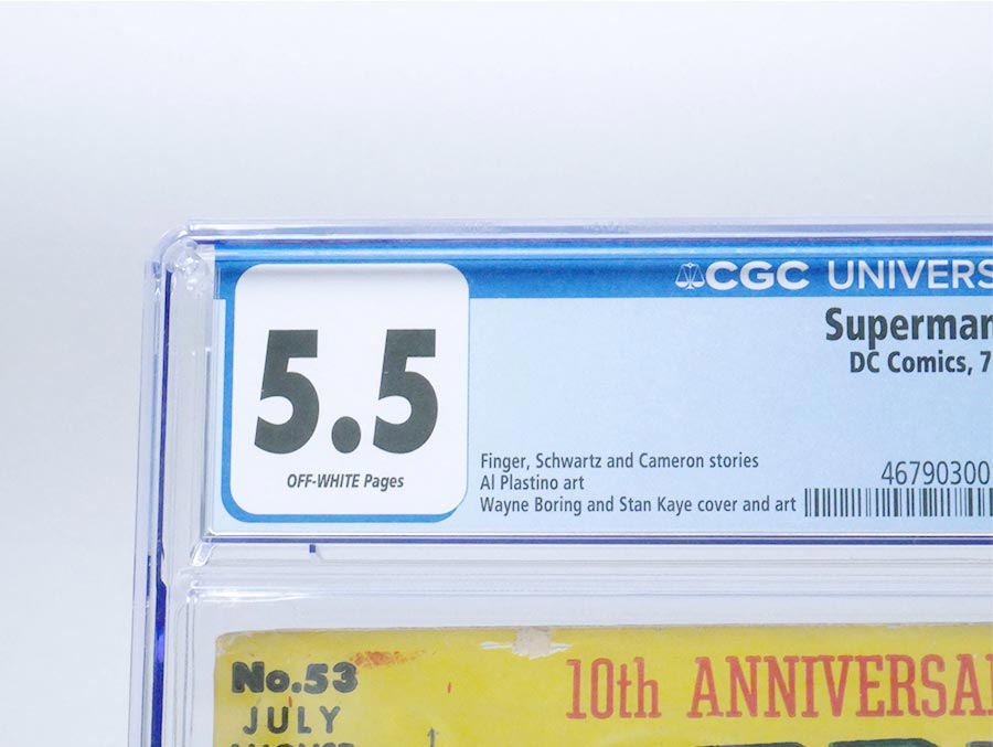 Superman #53 Cover B CGC 5.5