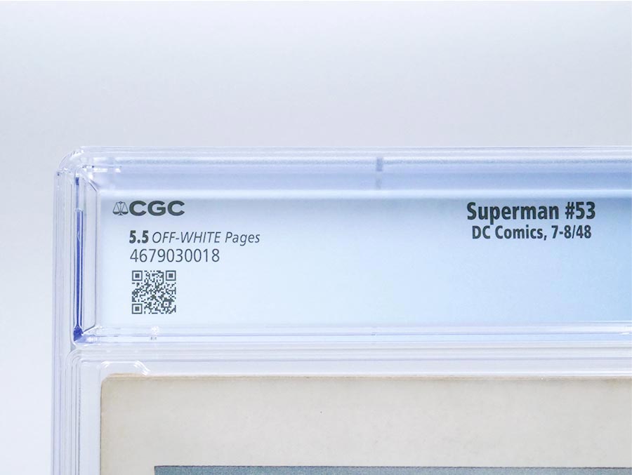 Superman #53 Cover B CGC 5.5