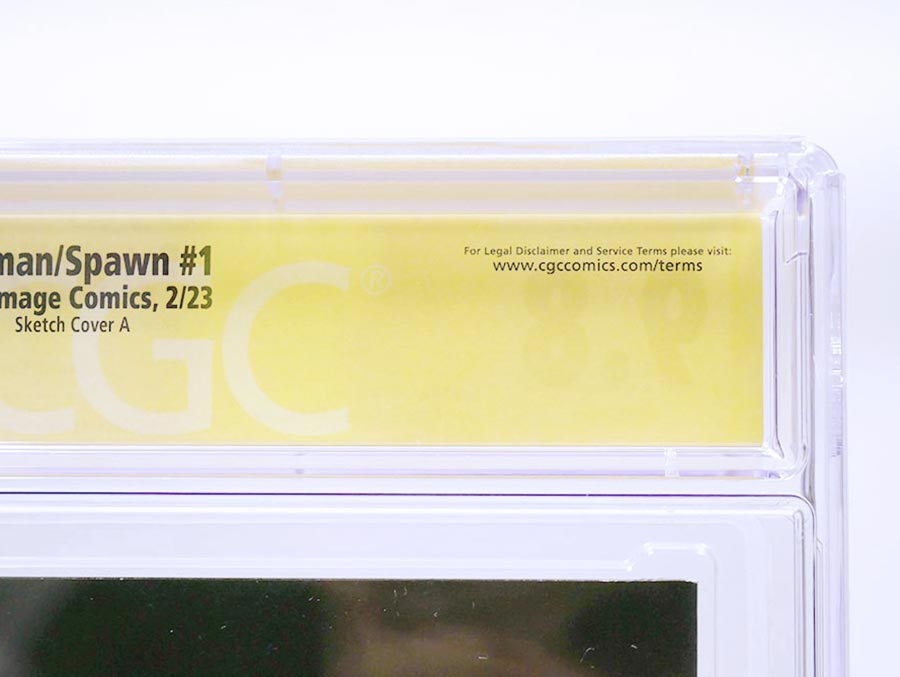 Batman Spawn #1 (One Shot) Cover Z-H Incentive Greg Capullo Signed Variant Cover CGC Signature Series 9.8 Signed By Greg Capullo