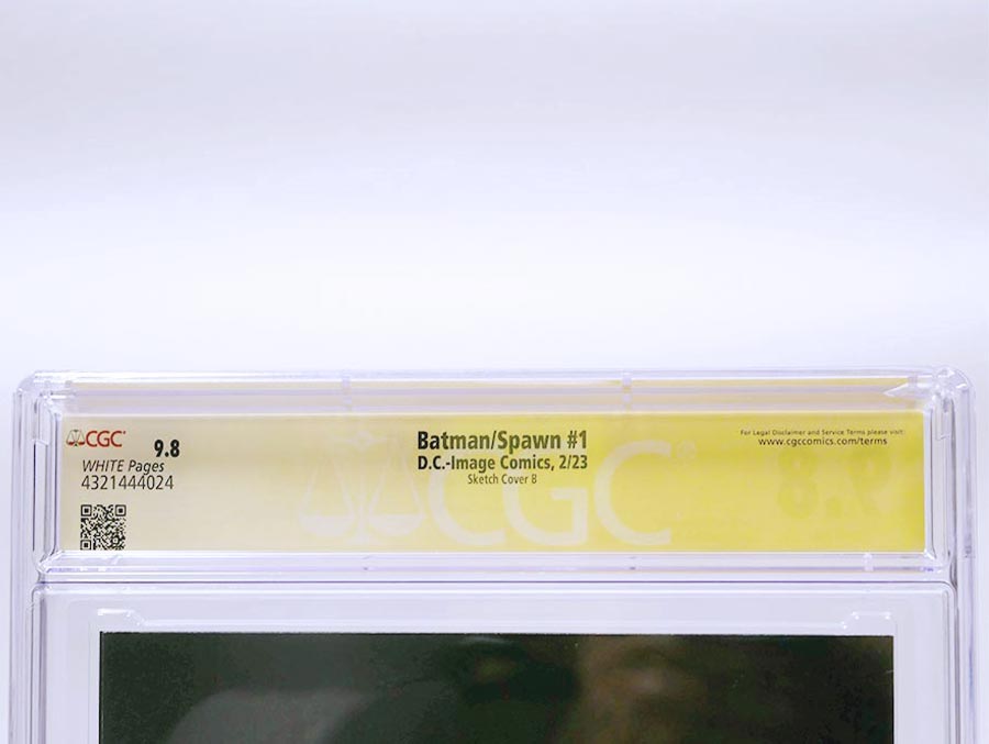 Batman Spawn #1 (One Shot) Cover Z-I Incentive Todd McFarlane Signed Variant Cover CGC Signature Series 9.8 Signed By Todd McFarlane