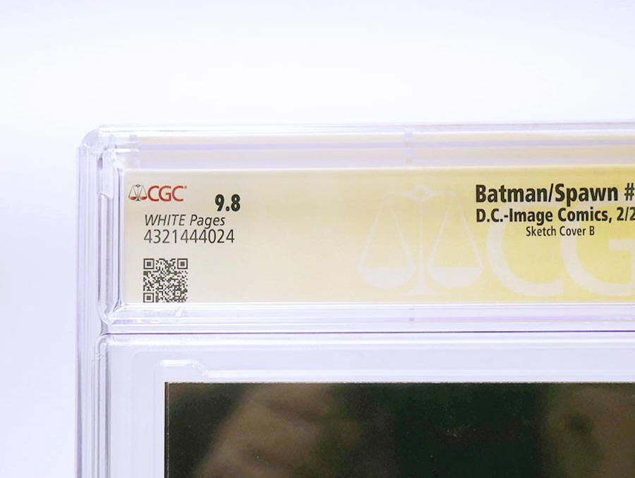 Batman Spawn #1 (One Shot) Cover Z-I Incentive Todd McFarlane Signed Variant Cover CGC Signature Series 9.8 Signed By Todd McFarlane