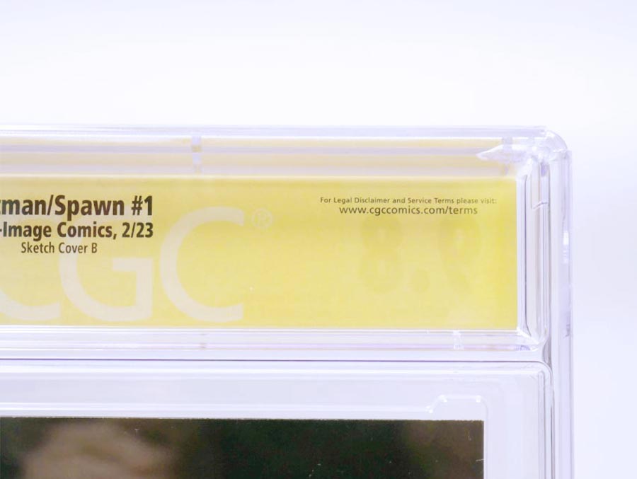 Batman Spawn #1 (One Shot) Cover Z-I Incentive Todd McFarlane Signed Variant Cover CGC Signature Series 9.8 Signed By Todd McFarlane