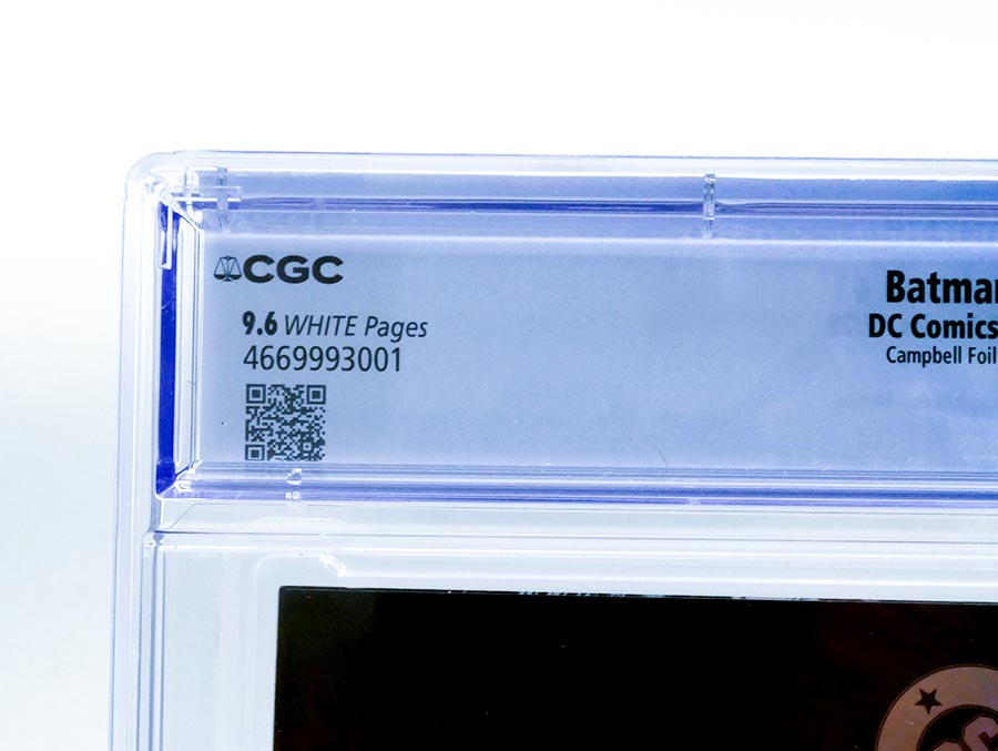 Batman Vol 4 #1 Cover Z-D Variant J Scott Campbell Foil Variant Cover CGC 9.6 (DC All In)