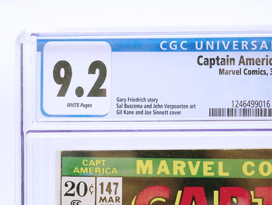 Captain America Vol 1 #147 Cover B CGC 9.2
