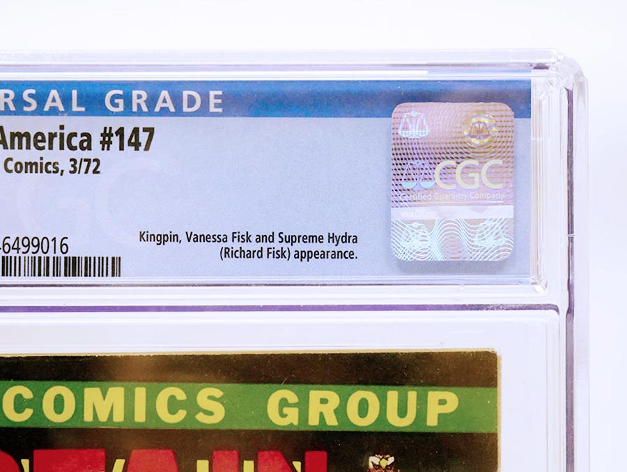 Captain America Vol 1 #147 Cover B CGC 9.2