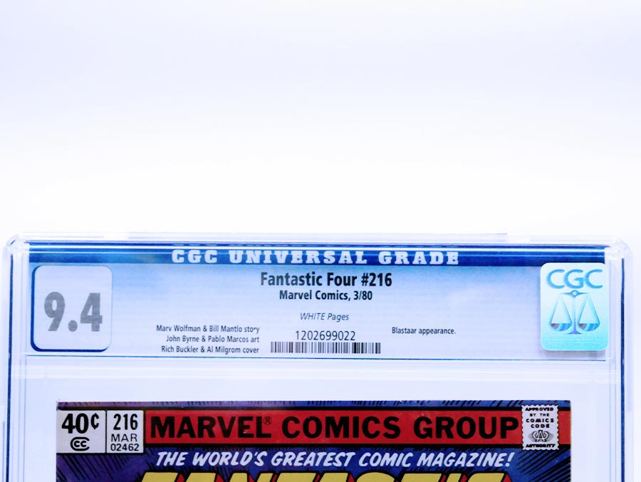 Fantastic Four #216 Cover B CGC 9.4