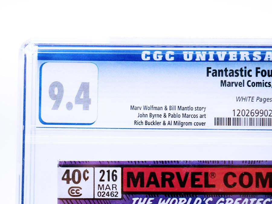 Fantastic Four #216 Cover B CGC 9.4