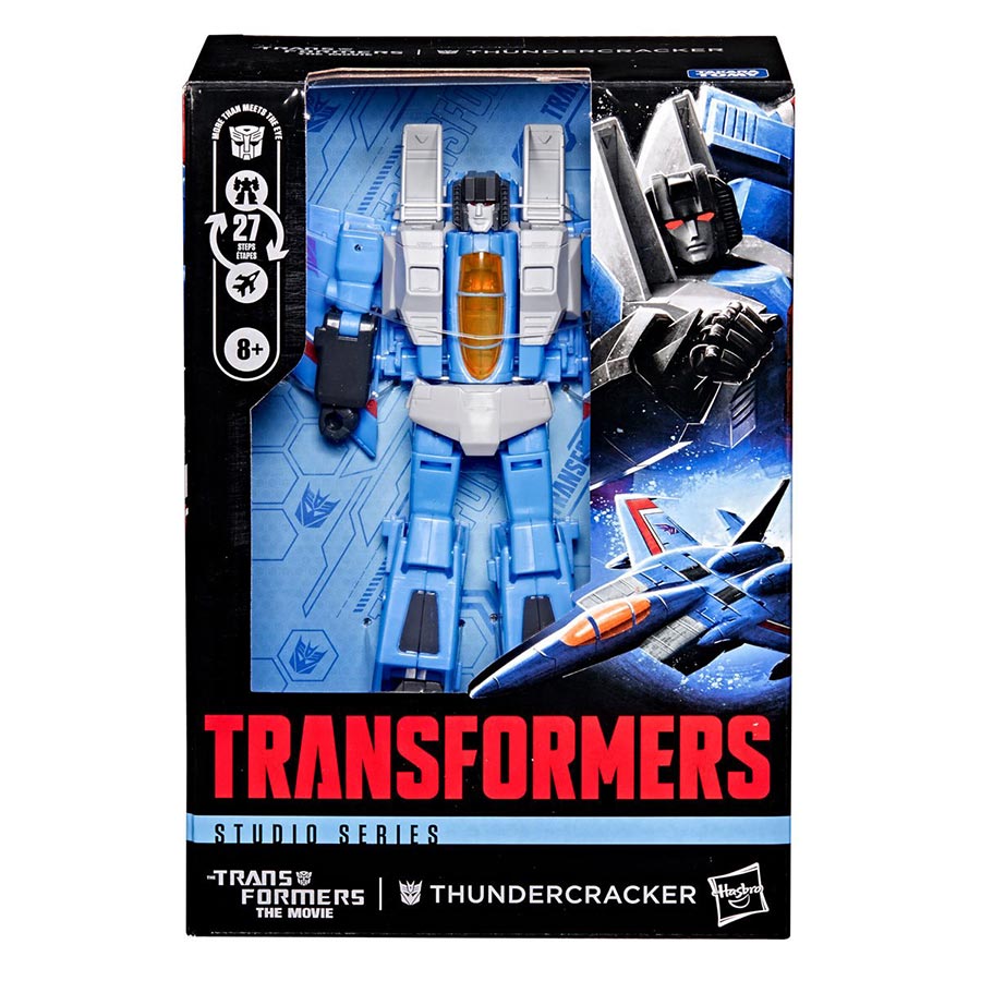 Transformers Studio Series Transformers The Movie 86 Voyager Class Thundercracker 6-Inch Action Figure