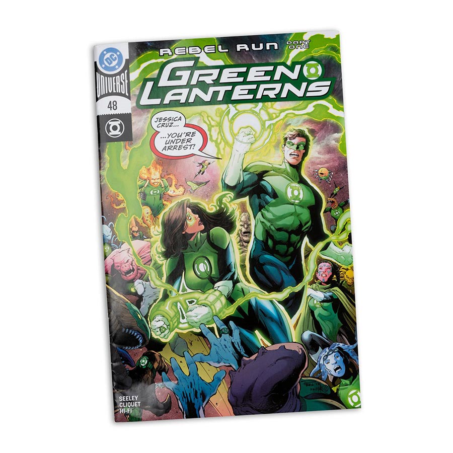 DC Direct Page Punchers Wave 11 Green Lantern Hal Jordan Green Lanterns 7-Inch Scale Action Figure