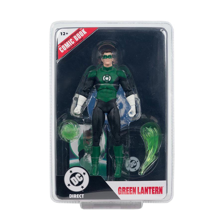 DC Direct Page Punchers Wave 11 Green Lantern Hal Jordan Green Lanterns 7-Inch Scale Action Figure