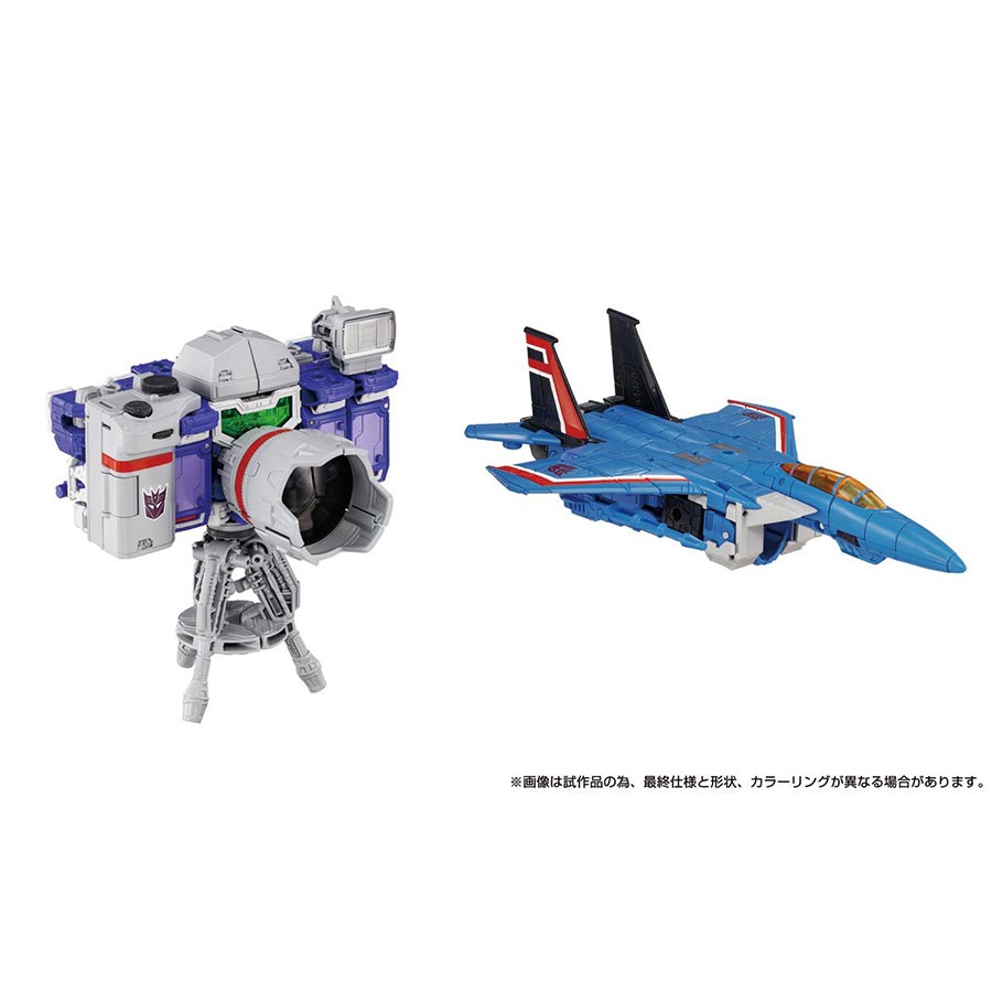 Transformers Dramatic Capture Series DCS-5 Decepticons Part 1 Reflector And Thundercracker Set