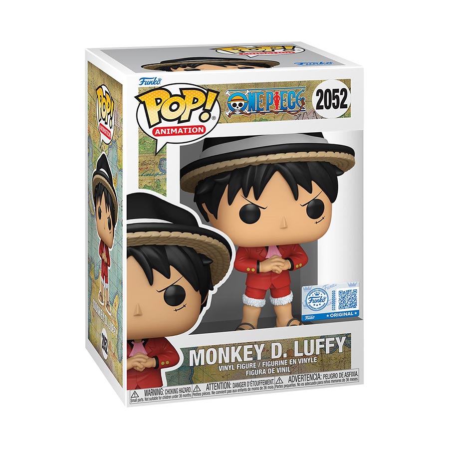 POP Animation One Piece Monkey D Luffy Whole Cake Entertainment Earth Exclusive Vinyl Figure